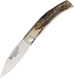 Joker Becada Lockback Stag Bone