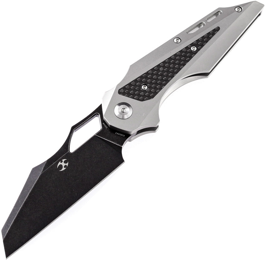 Kansept Knives Genesis Framelock Blk CF