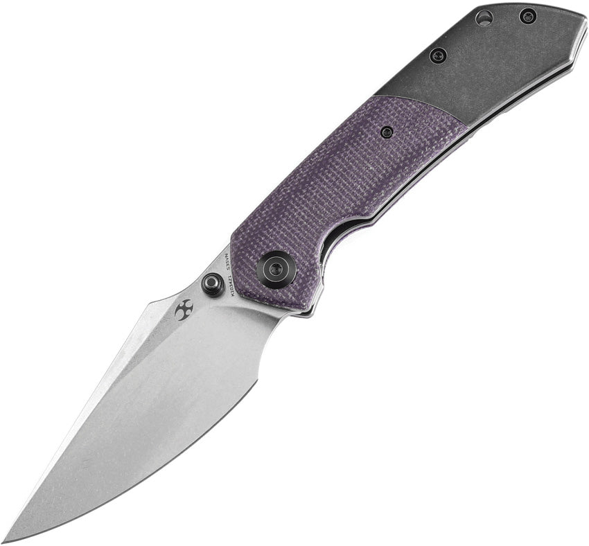 Kansept Knives Fenrir Linerlock Purple Mic