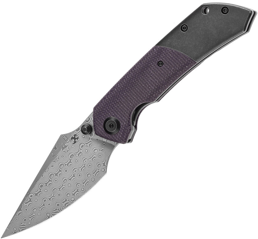 Kansept Knives Fenrir Linerlock Purple Mic