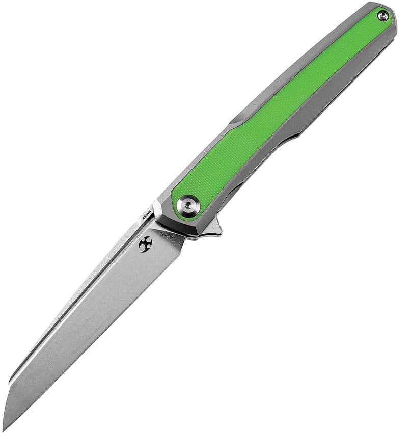 Kansept Knives Arcus Framelock Green