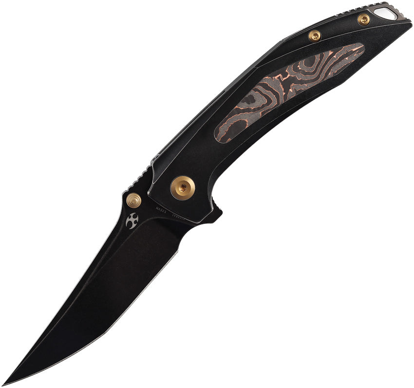 Kansept Knives Baku Linerlock Black Copper