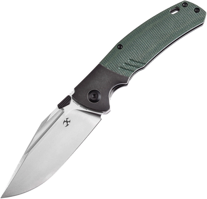 Kansept Knives Hinterland Framelock Green