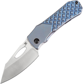 Kansept Knives Loki Framelock Blue Frag