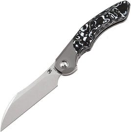 Kansept Knives Cosmos Framelock Wht/Blk CF