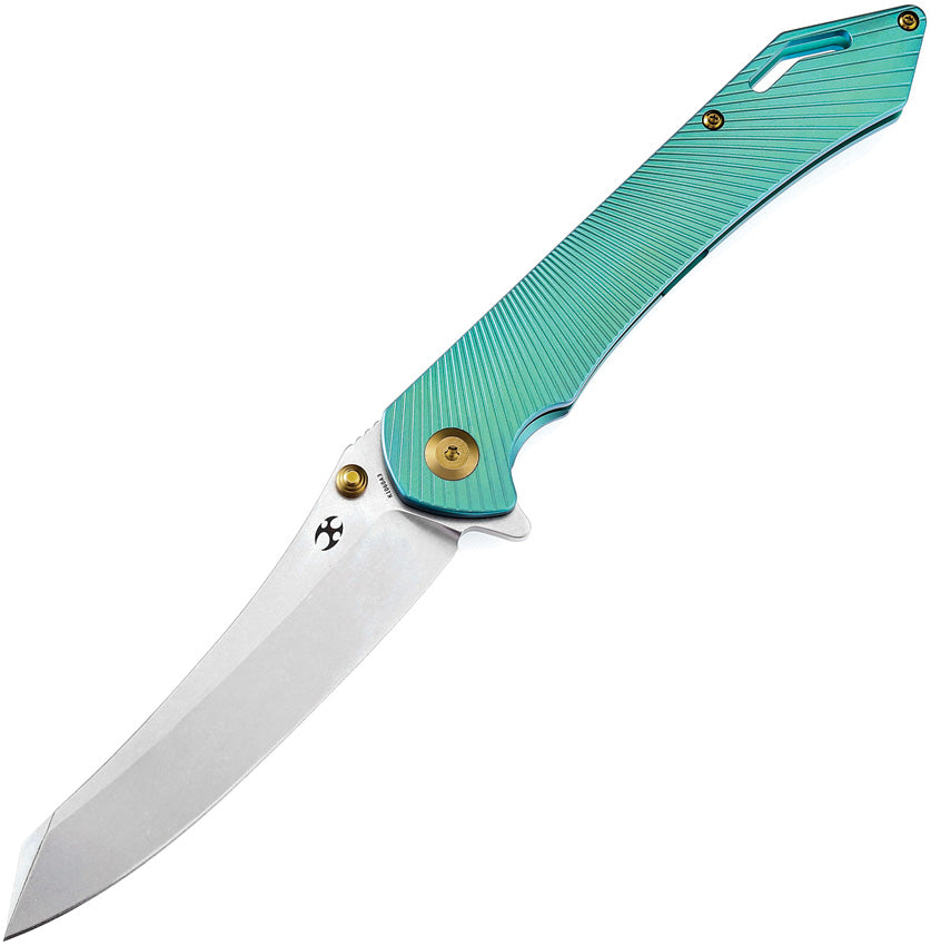 Kansept Knives Colibri Tech Framelock Green