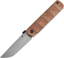 Kansept Knives BTF Linerlock Brown Dam