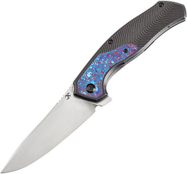 Kansept Knives Havorn Framelock Timascus