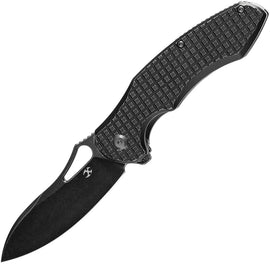 Kansept Knives Echis Framelock Black Frag