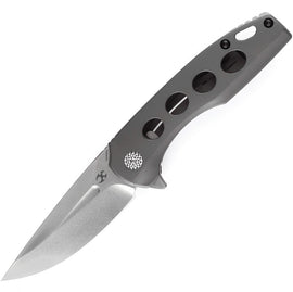 Kansept Knives Cassowary Framelock Gray