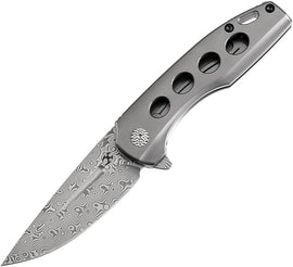 Kansept Knives Cassowary Framelock Dam Gry