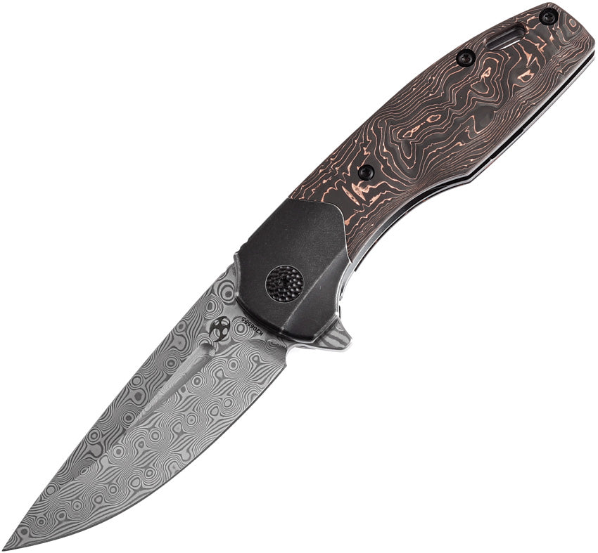 Kansept Knives Cassowary Framelock Copper