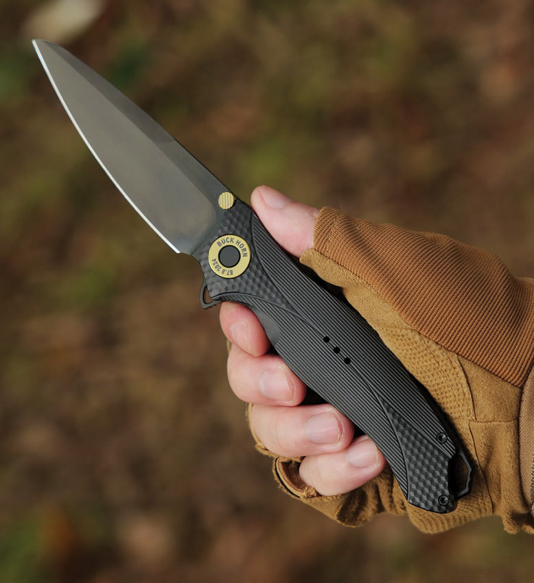 KARBON Buck Horn Aluminum  Black