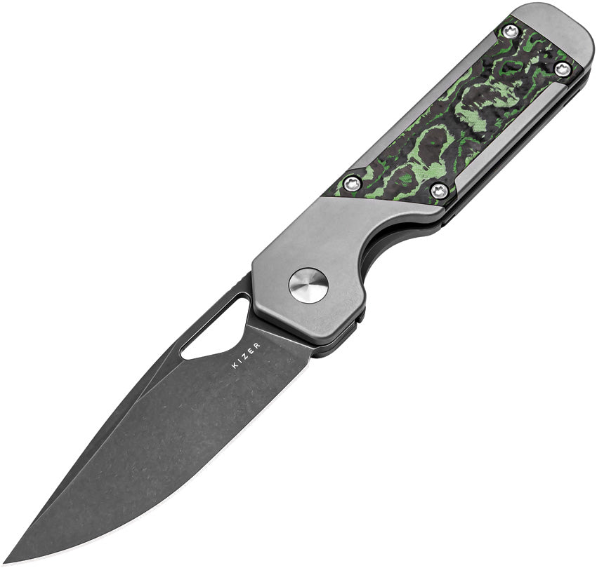 Kizer Cutlery Mini Militaw Framelock Jungle