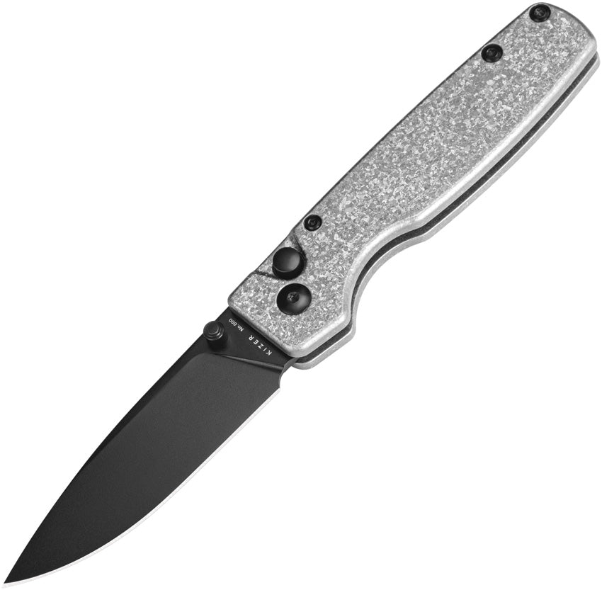 Kizer Cutlery Original XL Button Lock Ti