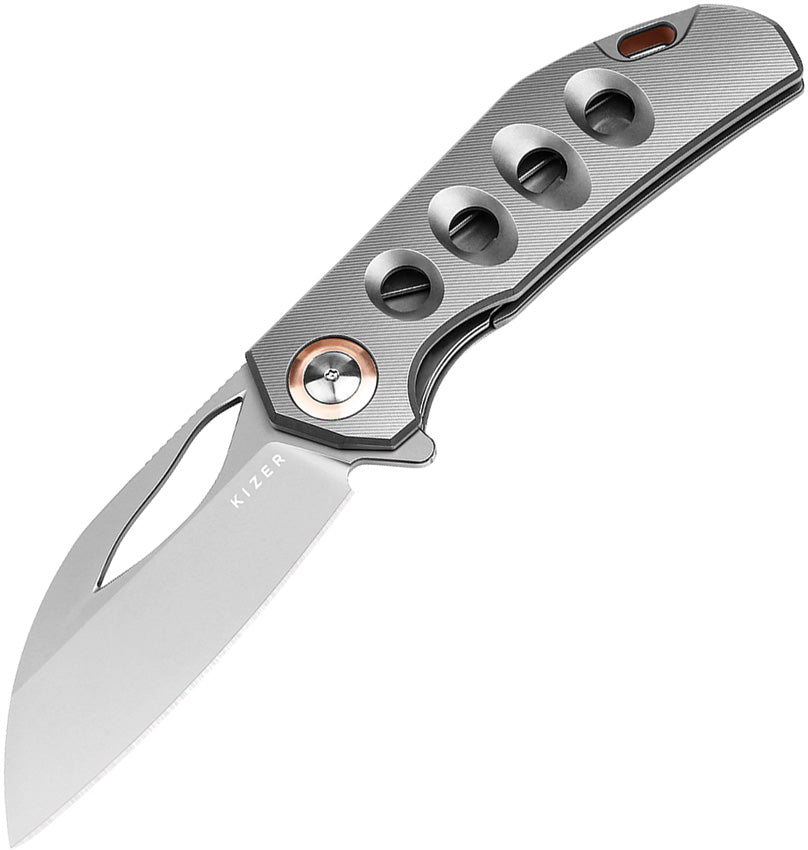 Kizer Cutlery Hawk Linerlock Gray Ti