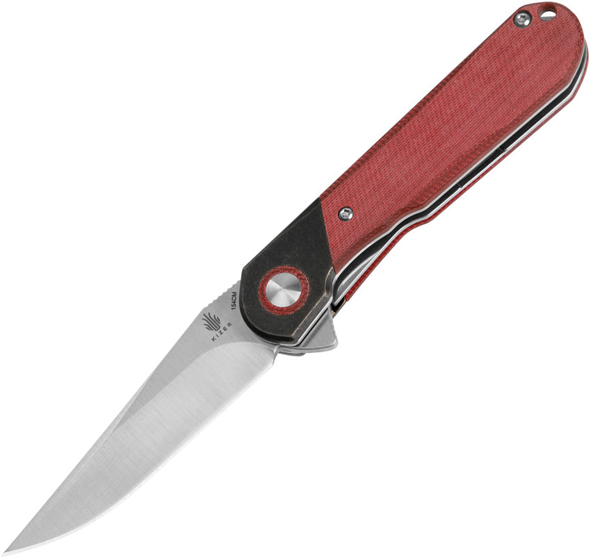 Kizer Cutlery Comet Linerlock Red Denim