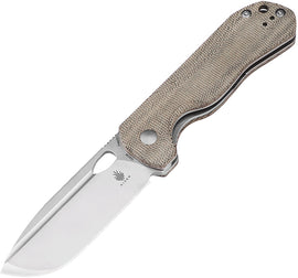 Kizer Cutlery Bugai Linerlock Micarta Grn