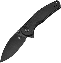 Kizer Cutlery Mini Grouper Button Lock Blk