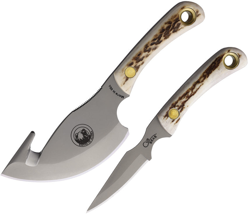 Knives Of Alaska Light Hunter/Cub Combo Stag