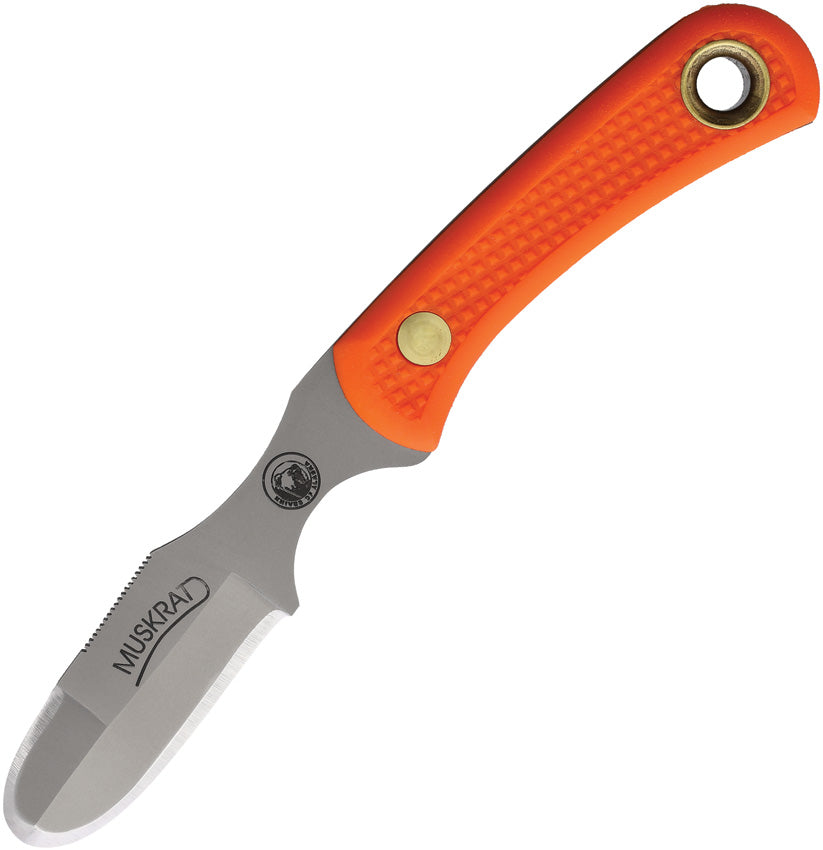 Knives Of Alaska Muskrat Suregrip Orange