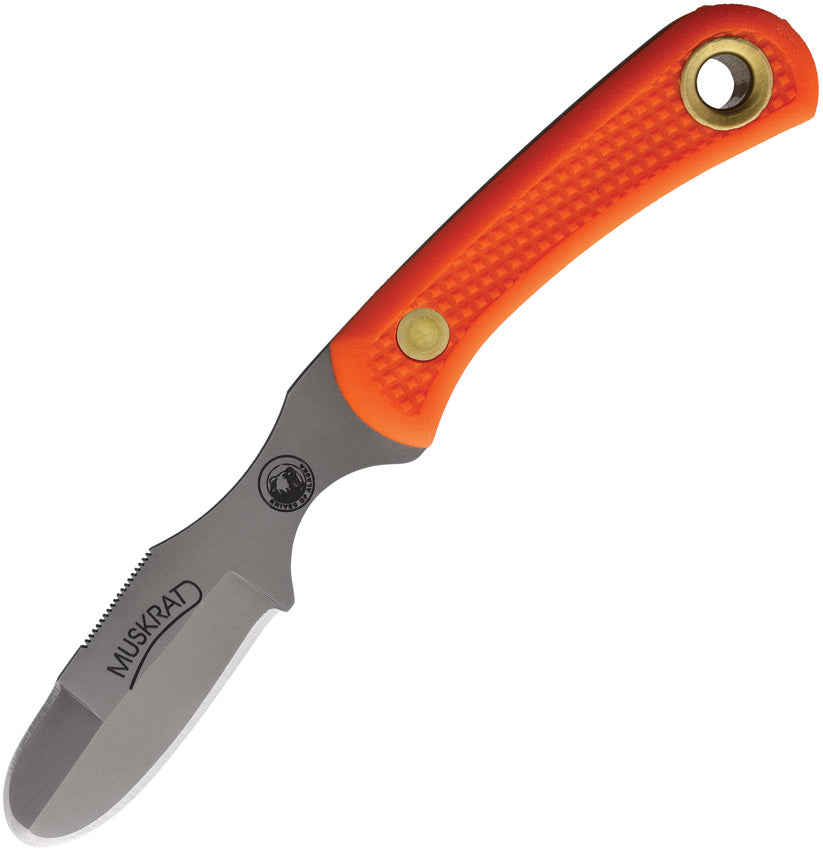 Knives Of Alaska Muskrat Suregrip Orange