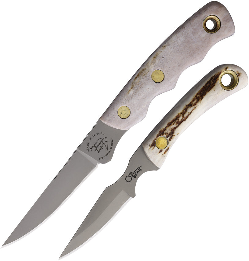 Knives Of Alaska Jaeger/Cub Combo Stag