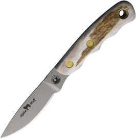 Knives Of Alaska Alpha Wolfe D2 Stag