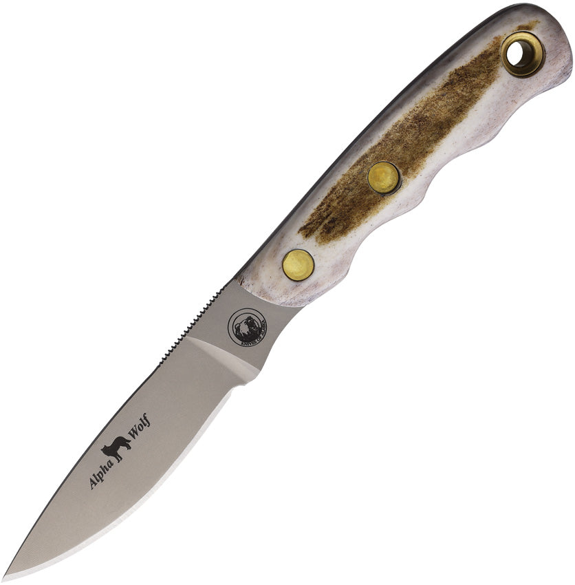 Knives Of Alaska Alpha Wolfe S30V Stag