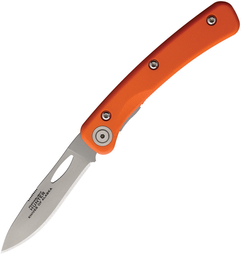 Knives Of Alaska Hunter Linerlock Orange G10