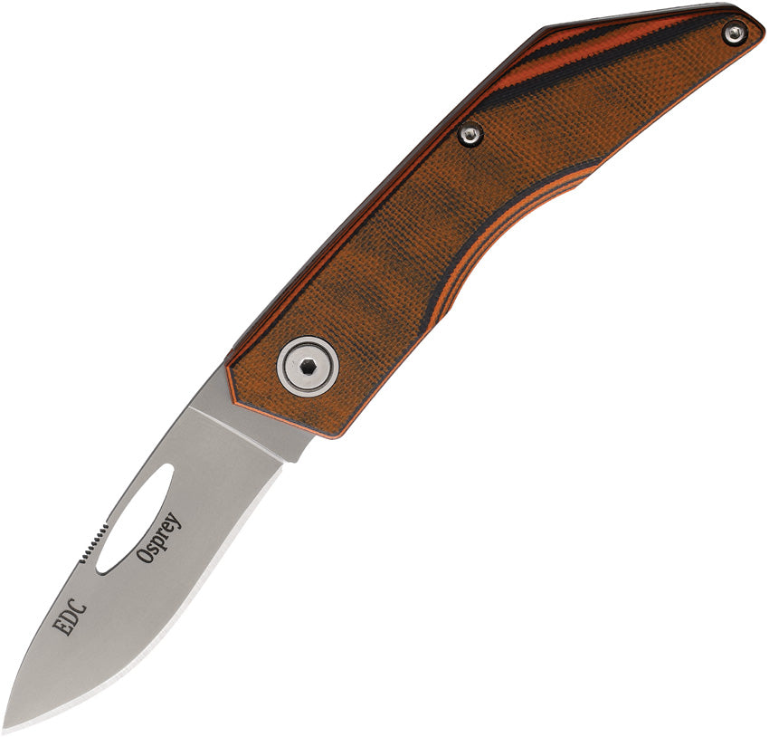 Knives Of Alaska Osprey Slip Joint Orange/Black