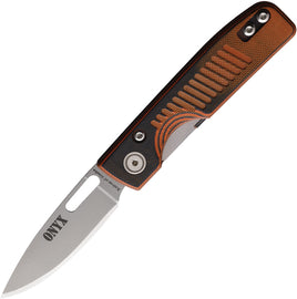 Knives Of Alaska Onyx Linerlock Black/Orange