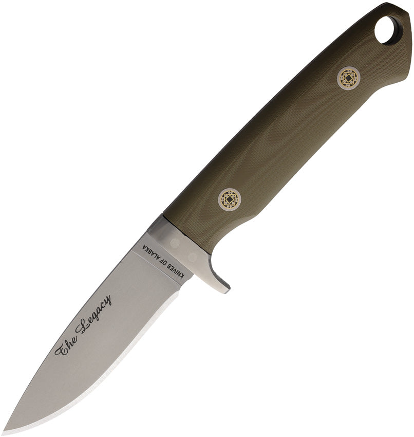 Knives Of Alaska Legacy Fixed Blade OD G10