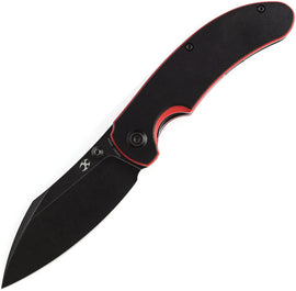 Kansept Knives Nesstreet Linerlock Black/Red