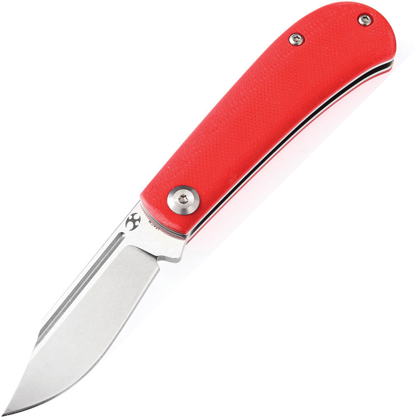 Kansept Knives Bevy Slip Joint Red G10