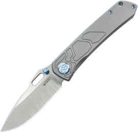 Kubey Blackout Framelock Ti Gray