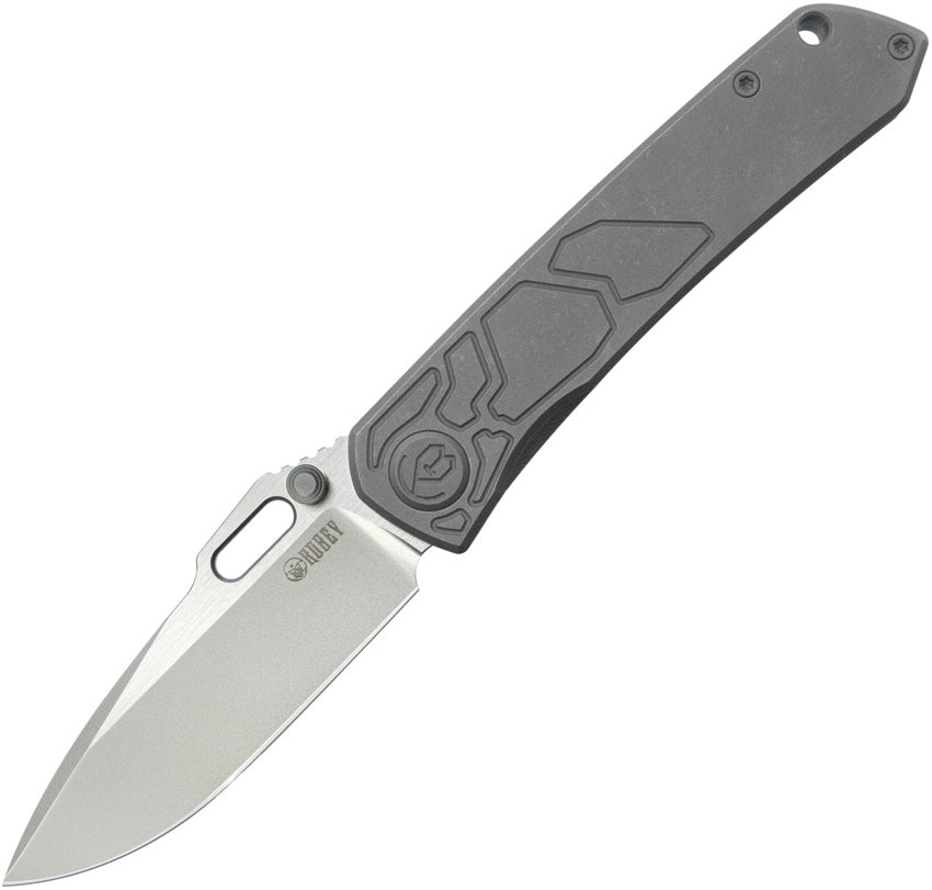 Kubey Blackout Framelock Ti Gray