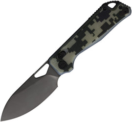 Kunwu Knives Pulsar XT Lock Camo G10