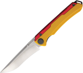 Maxace Kestrel Framelock Yellow/Red