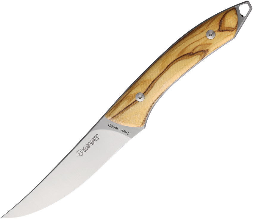 Mercury Trek Fixed Blade Wood Handle