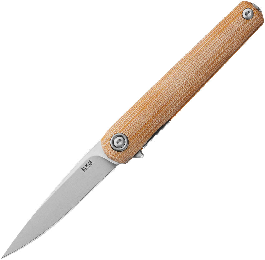 MKM-Maniago Knife Makers Flame Light Linerlock Natural