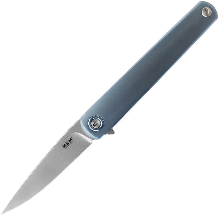 MKM-Maniago Knife Makers Flame Framelock Drop Blue