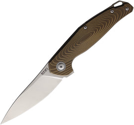 MKM-Maniago Knife Makers Goccia Linerlock Ti Bronze