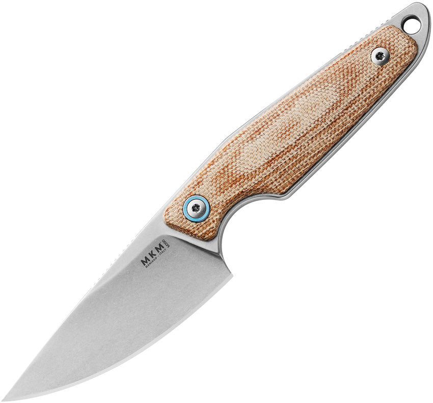 MKM-Maniago Knife Makers Makro 1 Natural Micarta