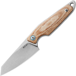 MKM-Maniago Knife Makers Makro 2 Natural Micarta