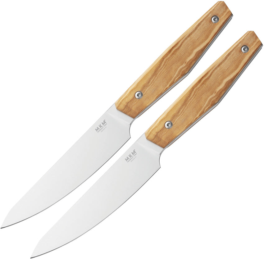 MKM-Maniago Knife Makers Prima Steak Knife Set Olive