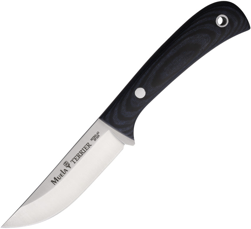 Muela Terrier Fixed Blade Black