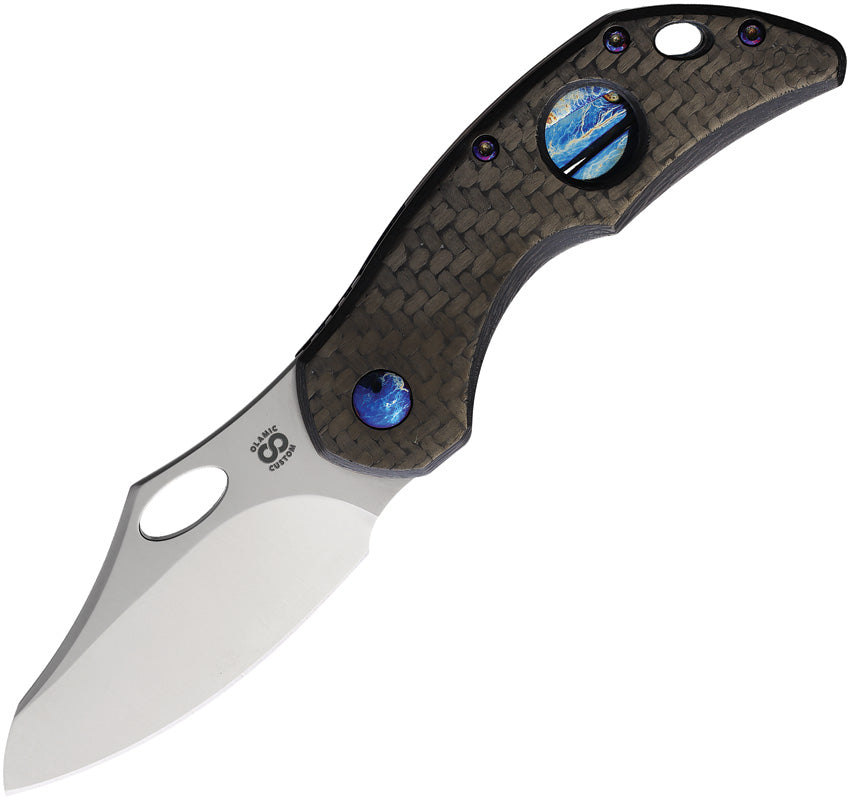 Olamic Cutlery Busker Framelock Twill CF