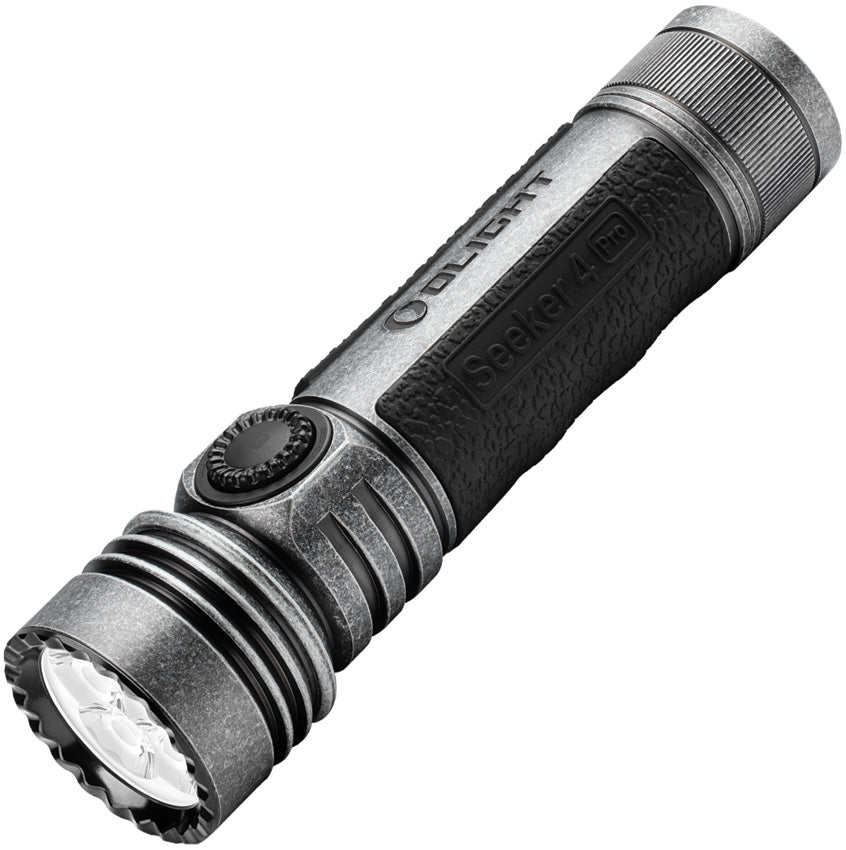 Olight Seeker 4 Pro Flashlight Silver