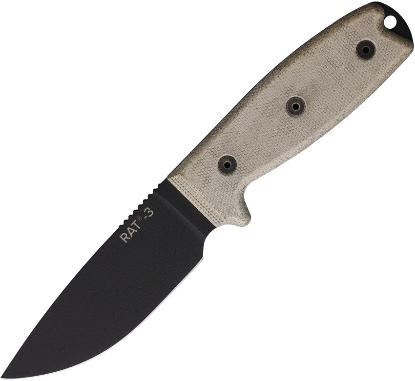 Ontario RAT 3 Fixed Blade